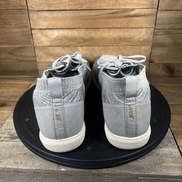 Altra Womens Size 10/10.5 Vali Knit Athletic Gray Lace Up Sneakers. 10 but big - Picture 4 of 10